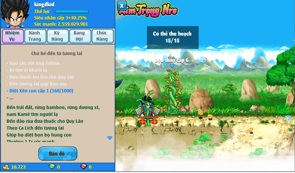 Nick Ngọc Rồng Online VIP giá rẻ, NickDaoQuan.Com, Shop Nick Ngọc Rồng