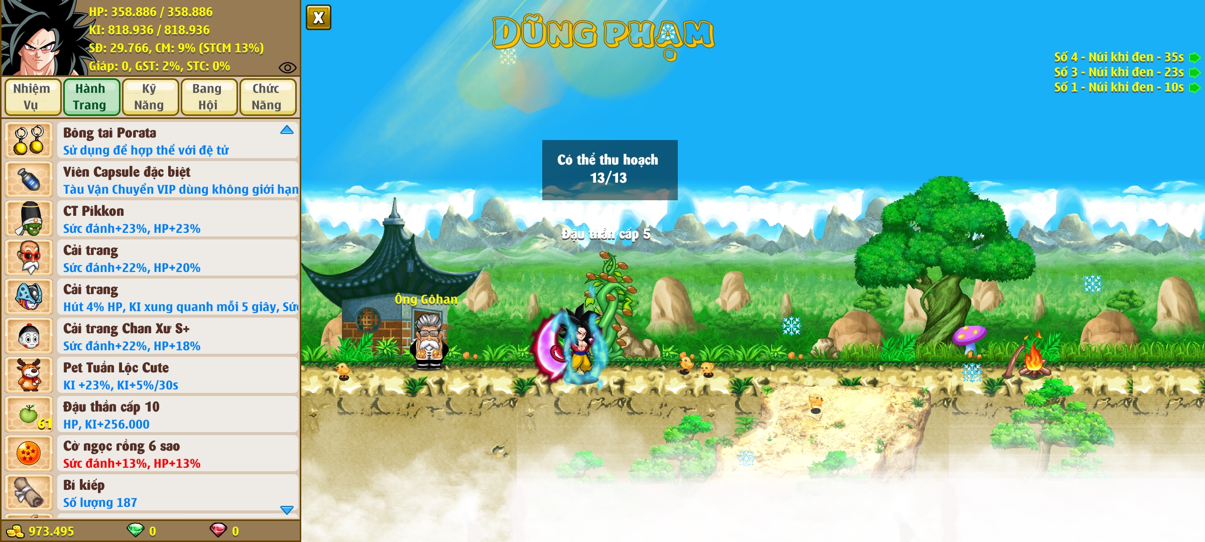 Nick Ngọc Rồng Online VIP giá rẻ, NickDaoQuan.Com, Shop Nick Ngọc Rồng