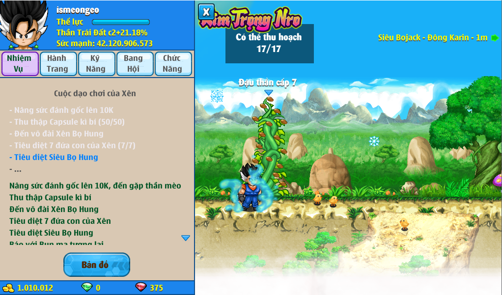 Nick Ngọc Rồng Online VIP giá rẻ, NickDaoQuan.Com, Shop Nick Ngọc Rồng