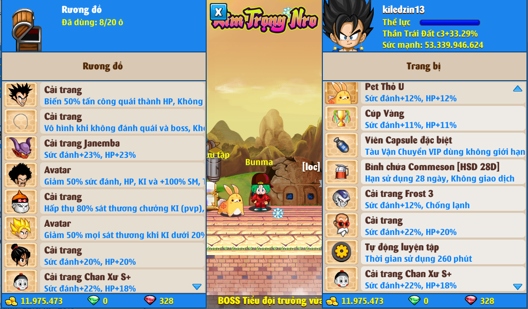 Nick Ngọc Rồng Online VIP giá rẻ, NickDaoQuan.Com, Shop Nick Ngọc Rồng