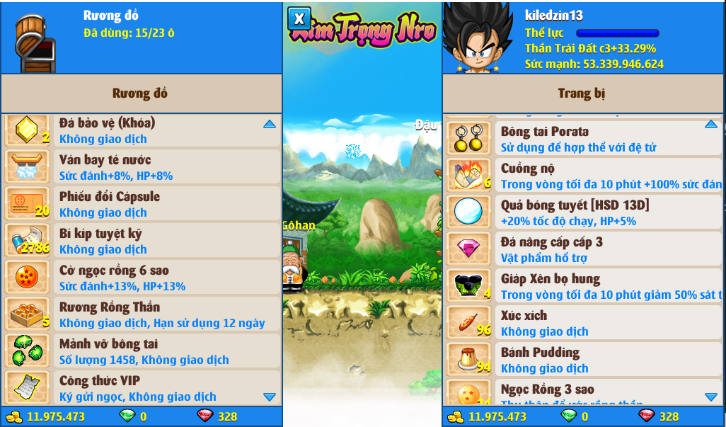 Nick Ngọc Rồng Online VIP giá rẻ, NickDaoQuan.Com, Shop Nick Ngọc Rồng