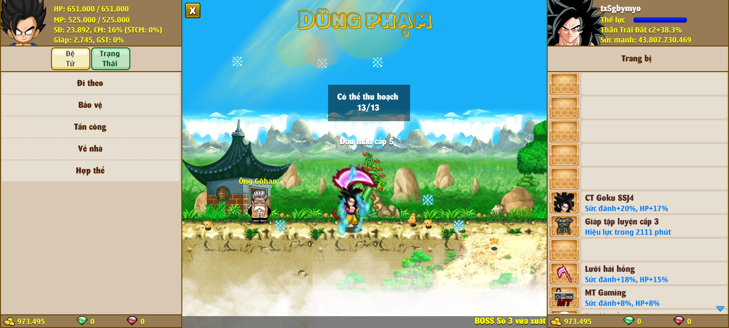 Nick Ngọc Rồng Online VIP giá rẻ, NickDaoQuan.Com, Shop Nick Ngọc Rồng