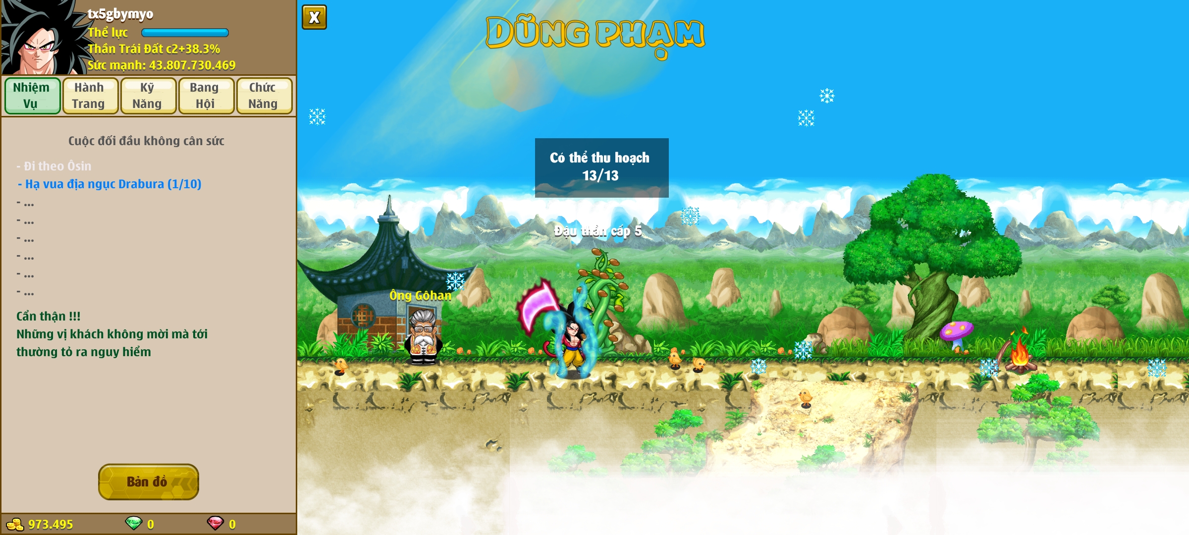 Nick Ngọc Rồng Online VIP giá rẻ, NickDaoQuan.Com, Shop Nick Ngọc Rồng