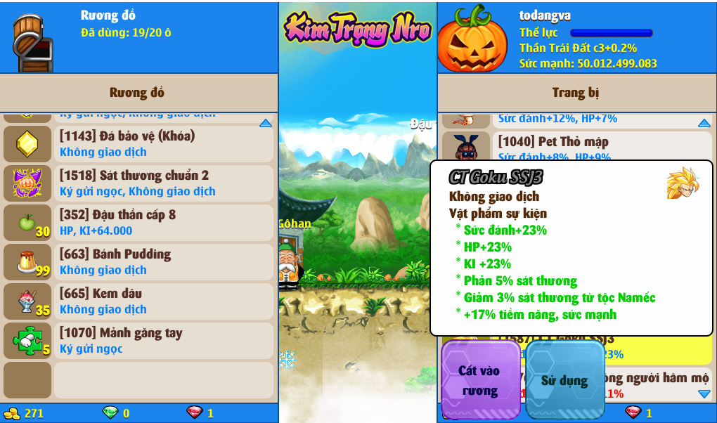 Nick Ngọc Rồng Online VIP giá rẻ, NickDaoQuan.Com, Shop Nick Ngọc Rồng