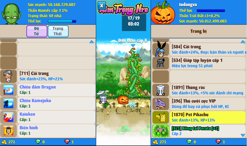 Nick Ngọc Rồng Online VIP giá rẻ, NickDaoQuan.Com, Shop Nick Ngọc Rồng