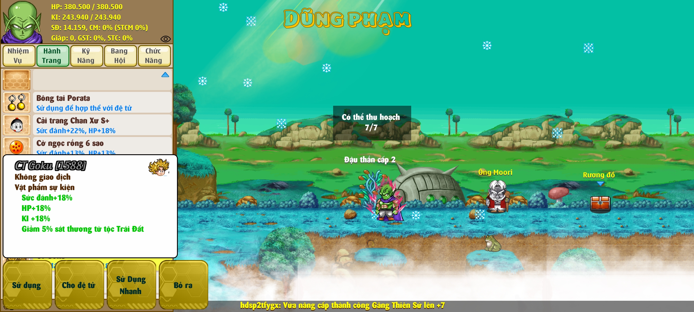 Nick Ngọc Rồng Online VIP giá rẻ, NickDaoQuan.Com, Shop Nick Ngọc Rồng