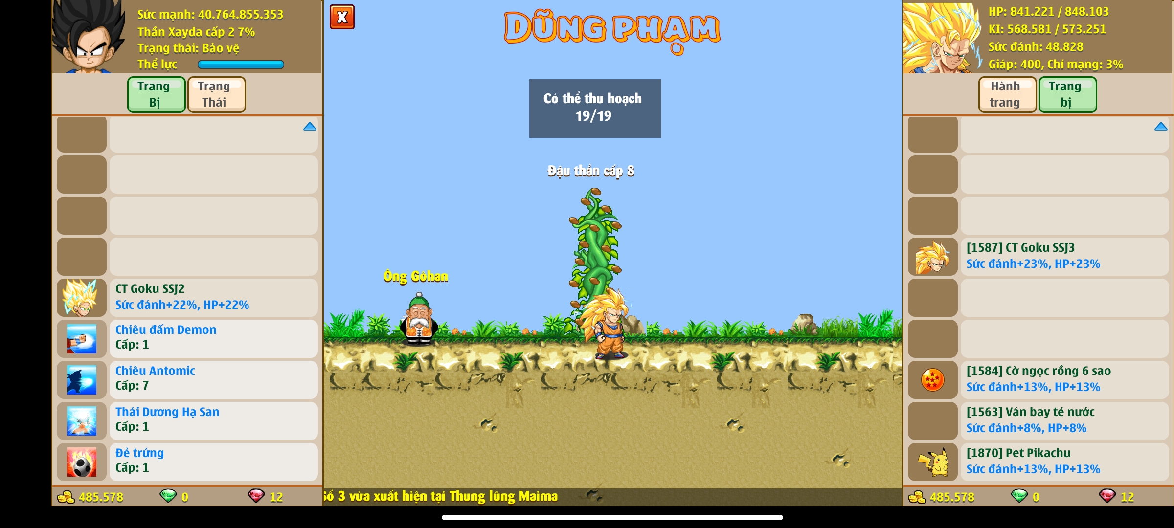 Nick Ngọc Rồng Online VIP giá rẻ, NickDaoquan.Vn, Shop Nick Ngọc Rồng