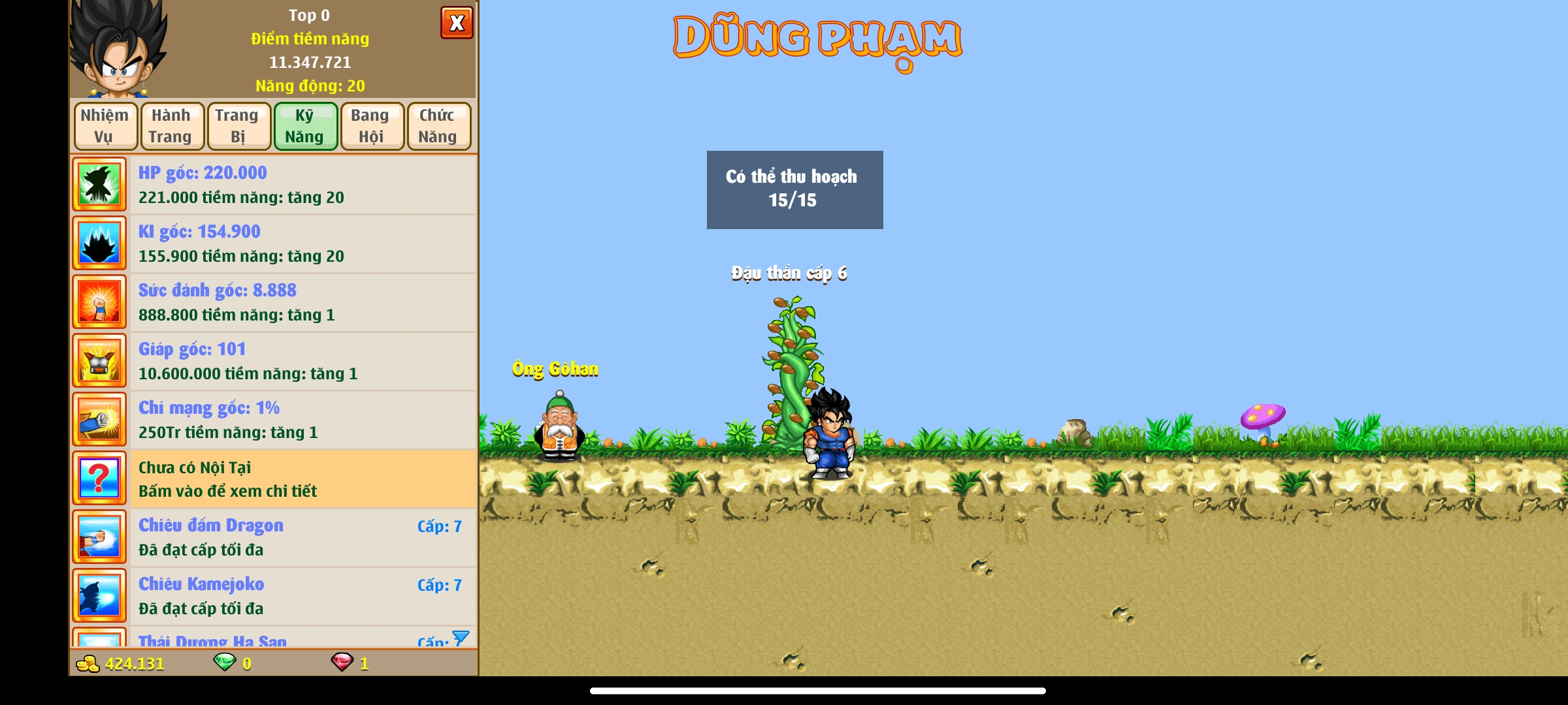 Nick Ngọc Rồng Online VIP giá rẻ, NickDaoquan.Vn, Shop Nick Ngọc Rồng