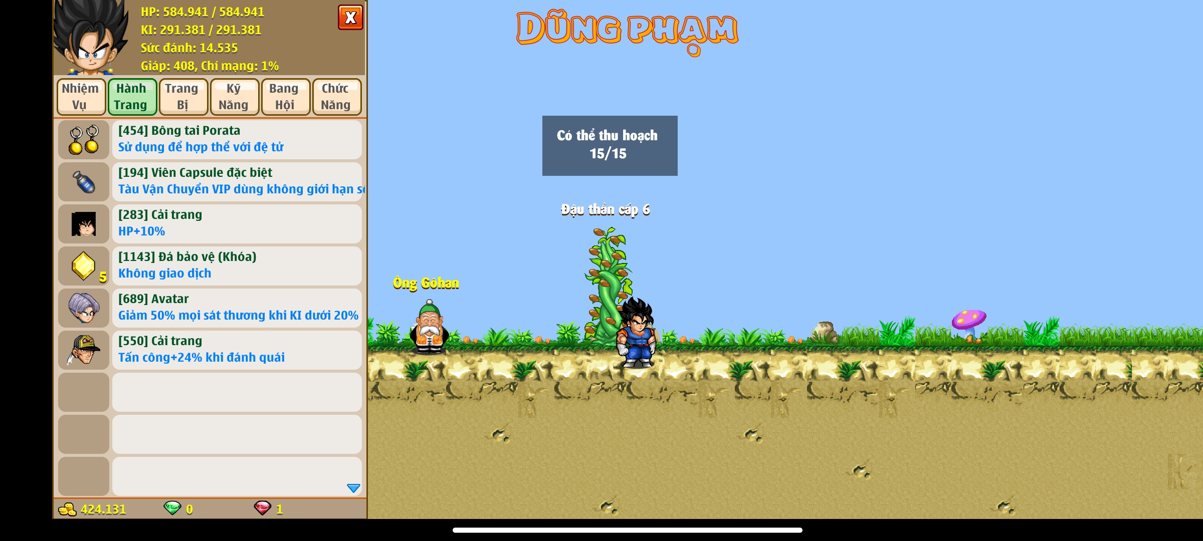 Nick Ngọc Rồng Online VIP giá rẻ, NickDaoquan.Vn, Shop Nick Ngọc Rồng