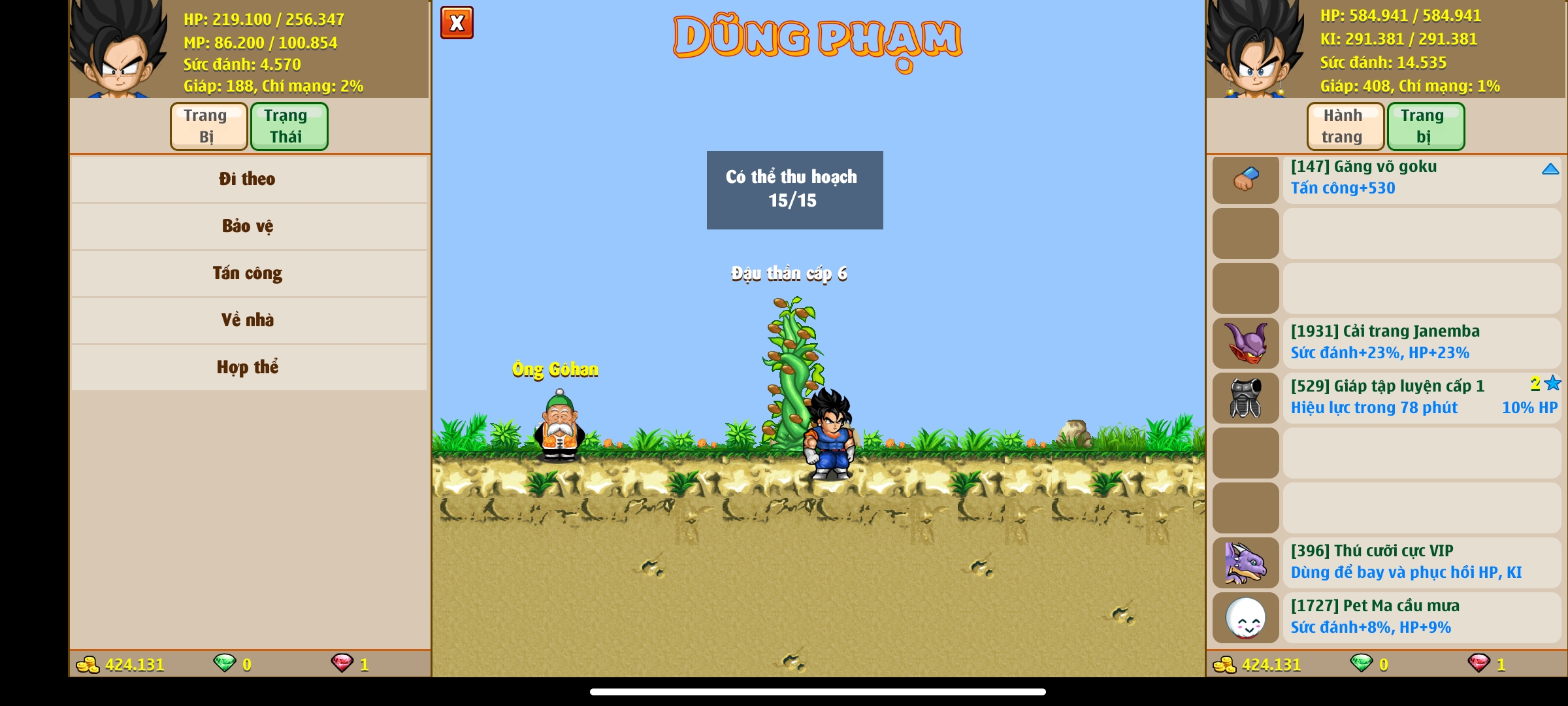 Nick Ngọc Rồng Online VIP giá rẻ, NickDaoquan.Vn, Shop Nick Ngọc Rồng