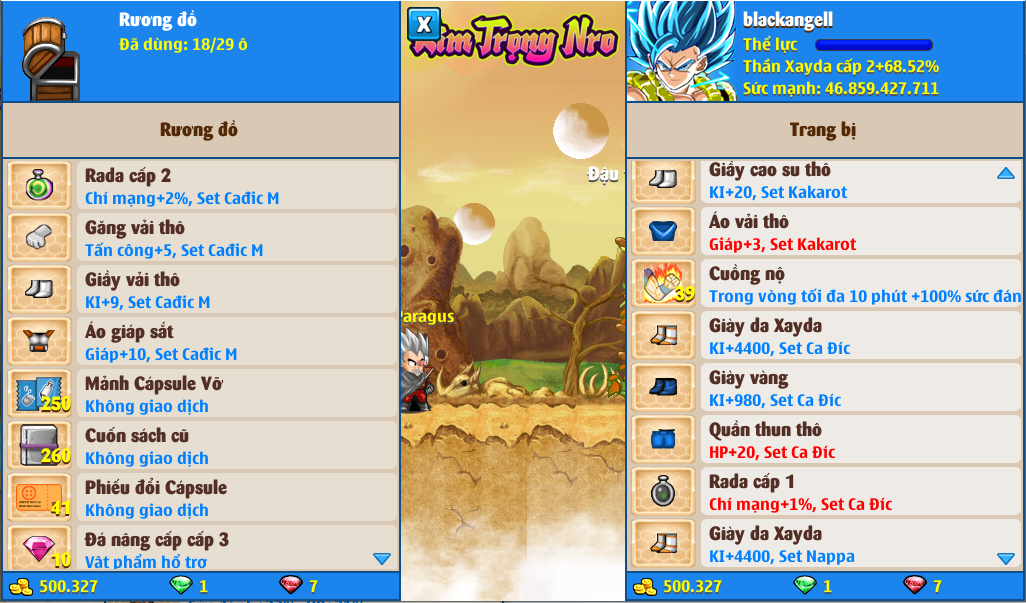 Nick Ngọc Rồng Online VIP giá rẻ, NickDaoQuan.Com, Shop Nick Ngọc Rồng