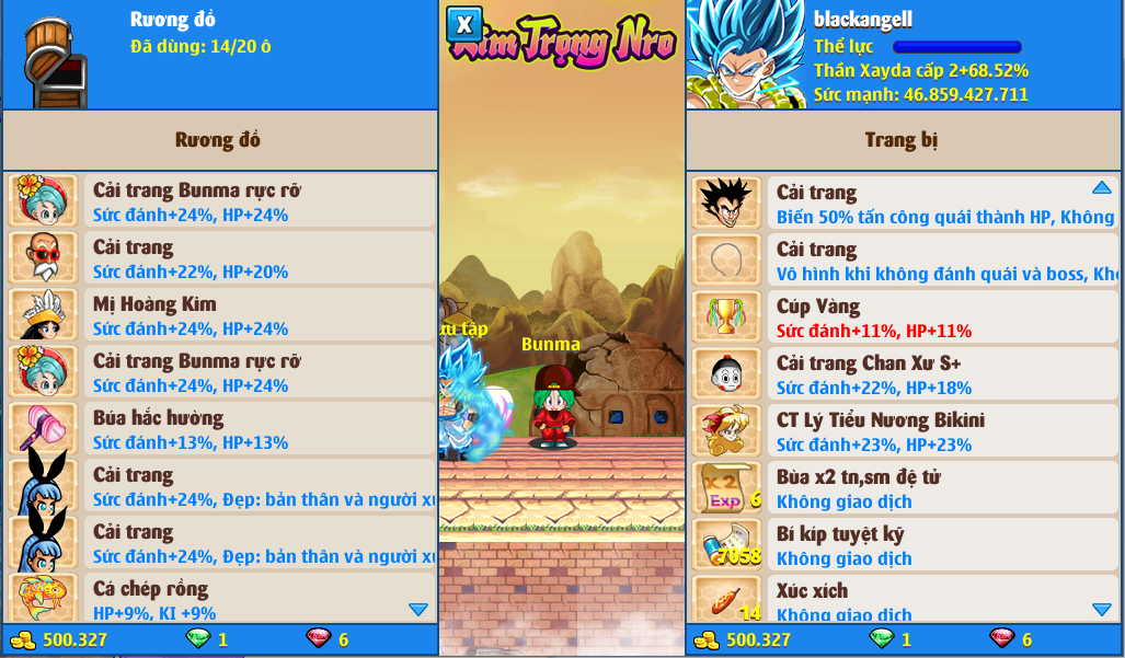 Nick Ngọc Rồng Online VIP giá rẻ, NickDaoQuan.Com, Shop Nick Ngọc Rồng