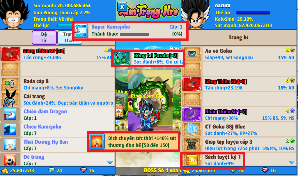 Nick Ngọc Rồng Online VIP giá rẻ, NickDaoQuan.Com, Shop Nick Ngọc Rồng